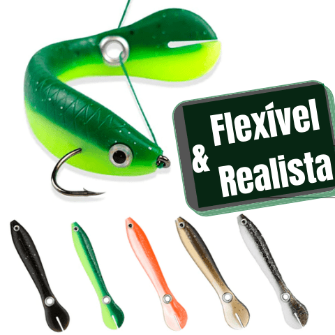 ISCA ARTIFICIAL REALISTA PESQUE MAIS - KITS PROMOCIONAIS
