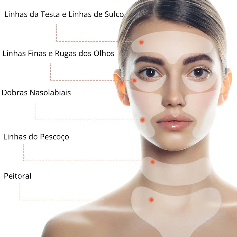 Kit's Peças de Silicone - Removedor Anti Rugas Facial Profissional